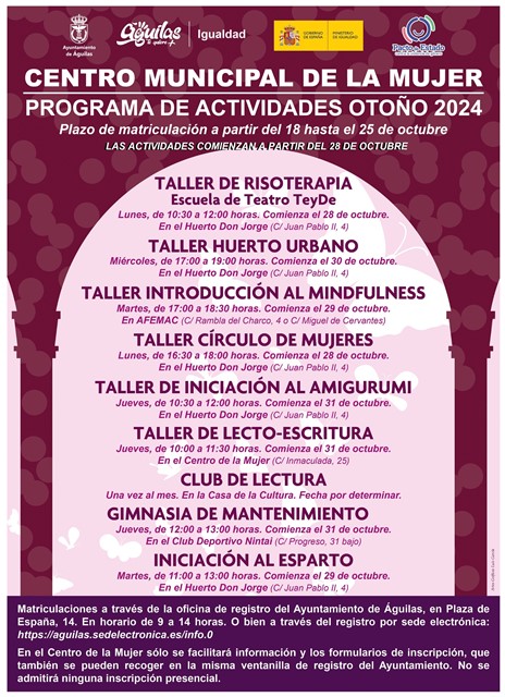 PROGRAMA CENTRO MUNICIPAL DE LA MUJER 