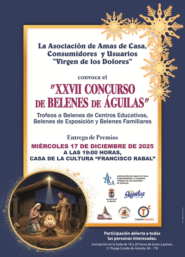 ENTREGA DE PREMIO CONCURSO DE BELENES AMAS DE CASA 