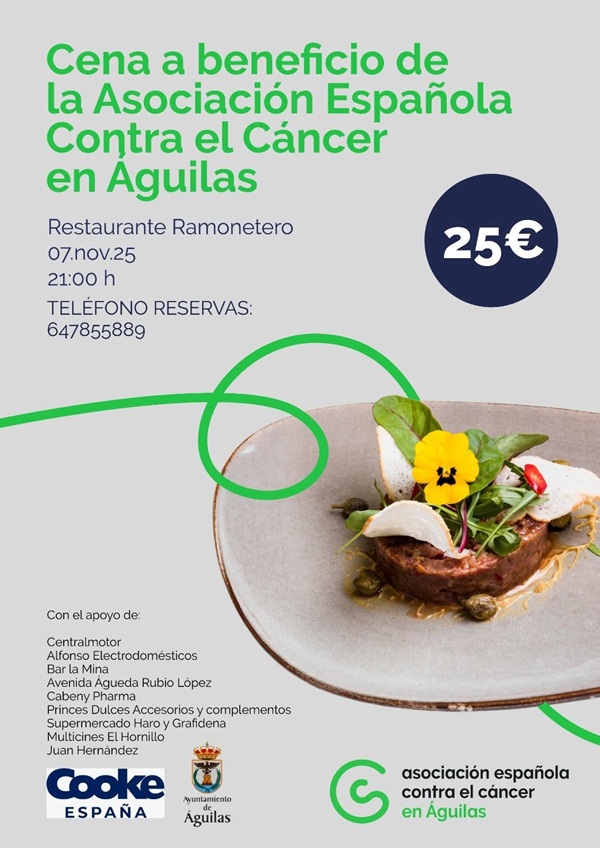 CENA A BENEFICIO AECC 