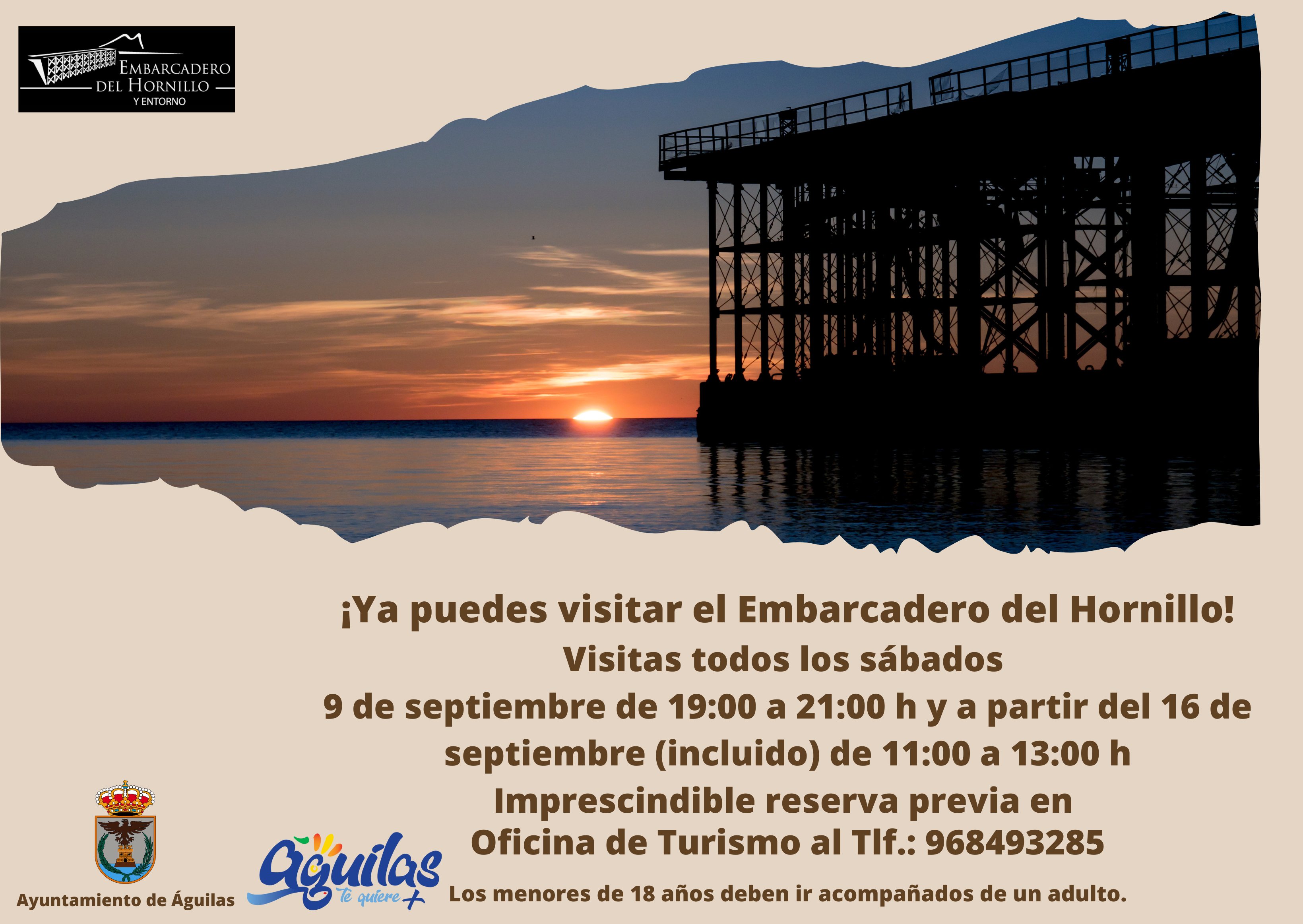 VISITAS GRATUITAS AL EMBARCADERO DEL HORNILLO