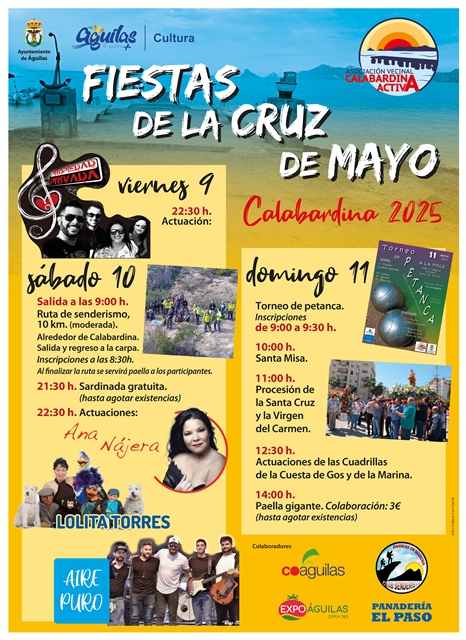FIESTAS DE LA CRUZ DE MAYO EN CALABARDINA 