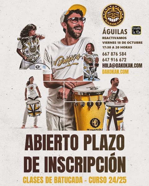 CLASES DE BATUCADA EN GUILAS 