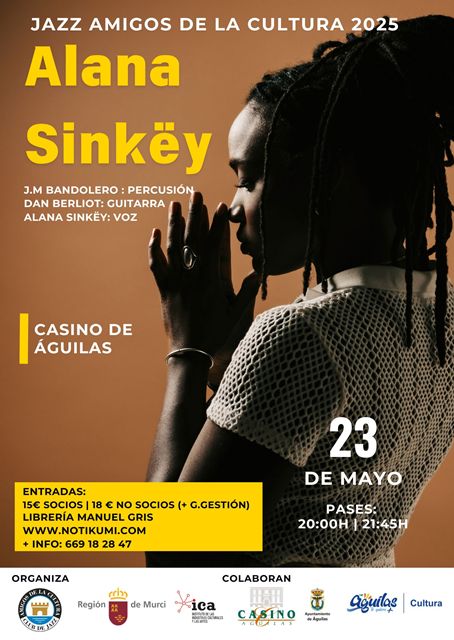 ALANA SINKY. JAZZ AMIGOS DE LA CULTURA 